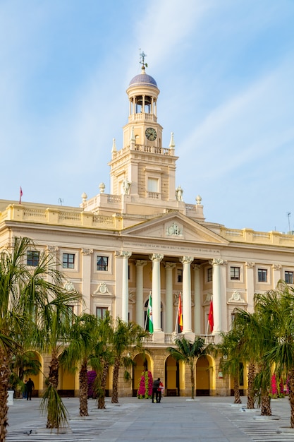 Stadhuis van Cadiz, Spanje