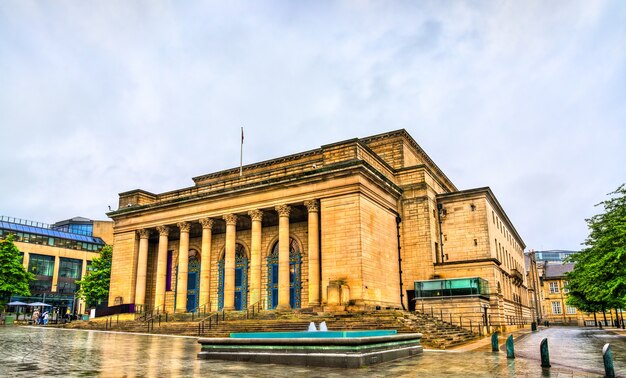 Stadhuis van Sheffield in Engeland, Verenigd Koninkrijk