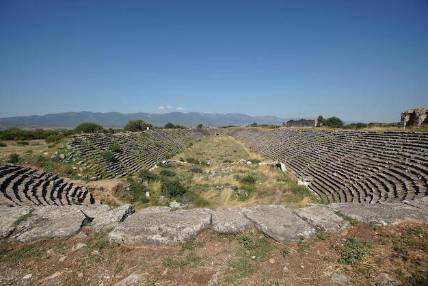 Stadion van de oude stad Aphrodisias in Aydin Turkiye