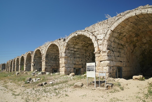 Stadion van de oude stad Perge in Antalya Turkiye