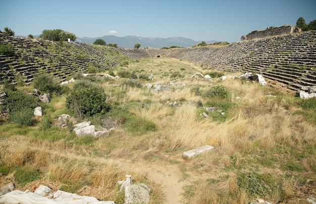 Aydin Turkiye의 Aphrodisias Ancient City 경기장