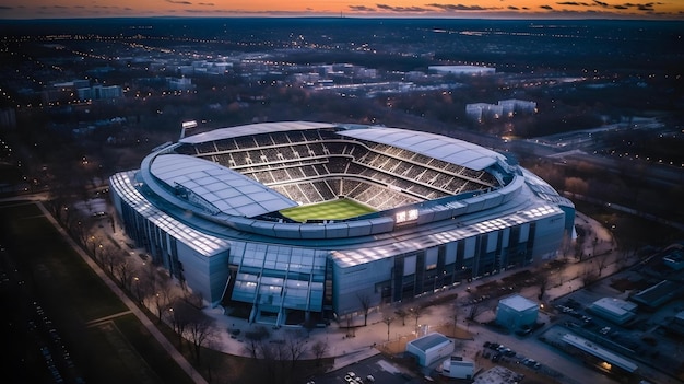 A stadium at the stadium of the luzhniki stadium in moscow