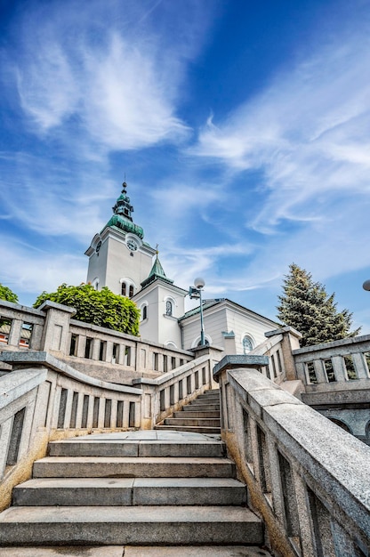 Stadscentrum Ruzomberok is een stad in het noorden van Slowakije in de historische regio Liptov