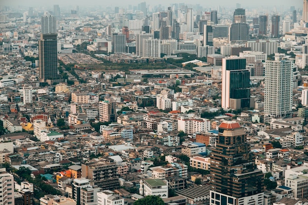 Stadsgezicht van de stad Bangkok