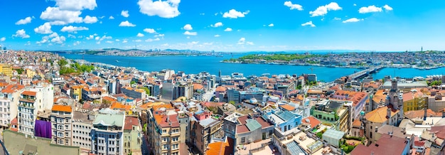 Stadspanorama van Istanbul