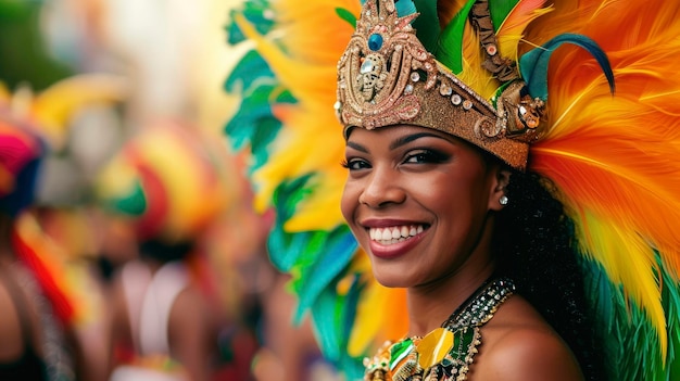 Stadsstraatcarnaval professionele foto