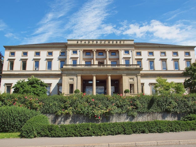 Stadtbuecherei (City library), Stuttgart