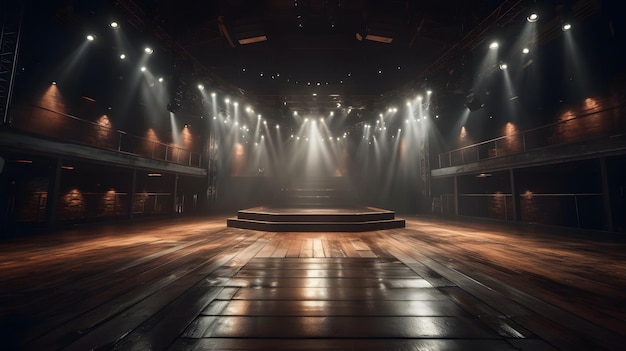 The stage at the opera house