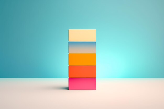 Photo stage of transparency a blank and transparent podium for pastel displays ai generated