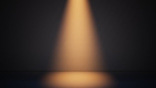 Photo stage white spotlight background
