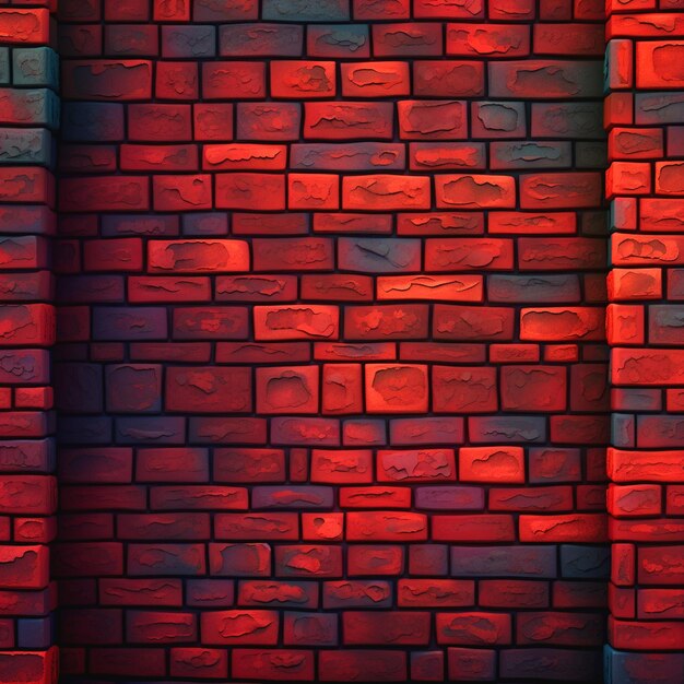 Stage with a brick wall