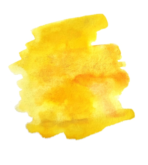 Photo stain of yellow paint