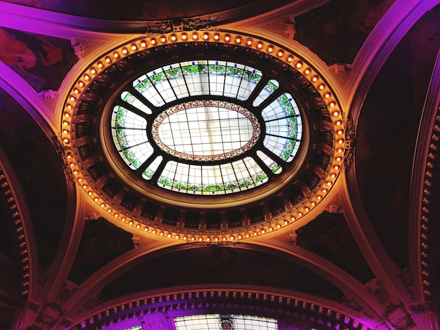 stained glass ceiling
