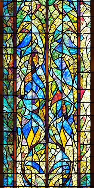 Stained glass windows background