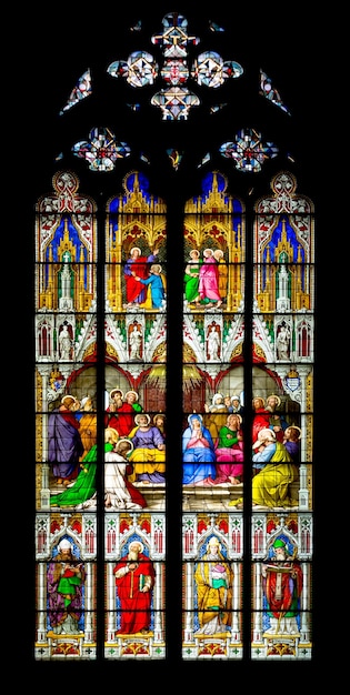 Stained glass windows