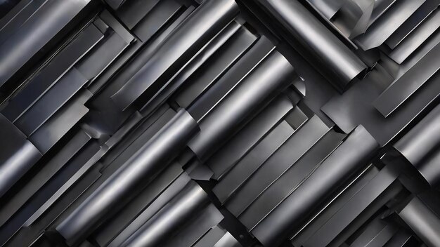 Photo stainless metal industrial matallic dark abstract background for modern design in cold light
