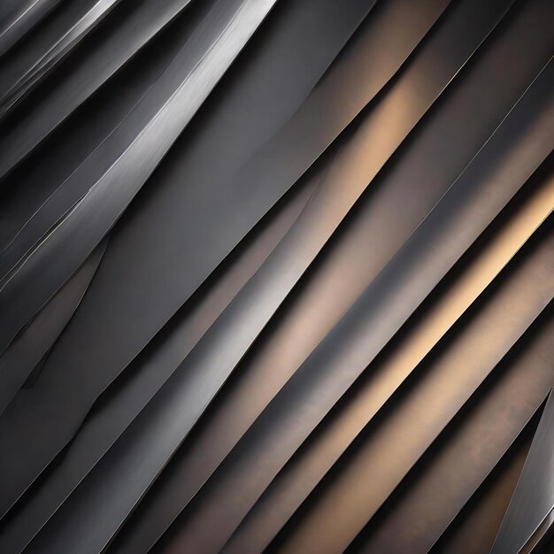 Photo stainless metal industrial matallic dark abstract background for modern design in warm light