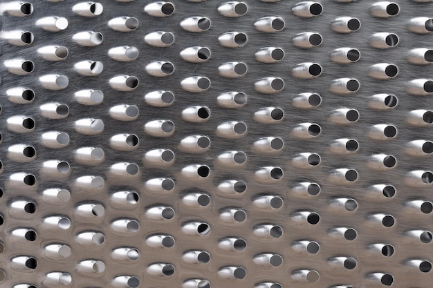 Stainless Steel Box Grater  Close Up