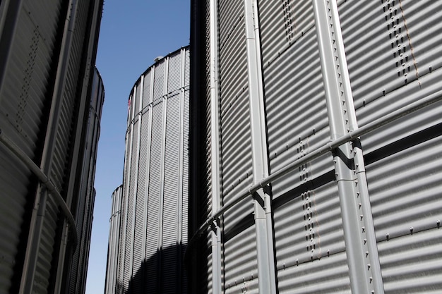 Stainless steel grain silos Agriculture