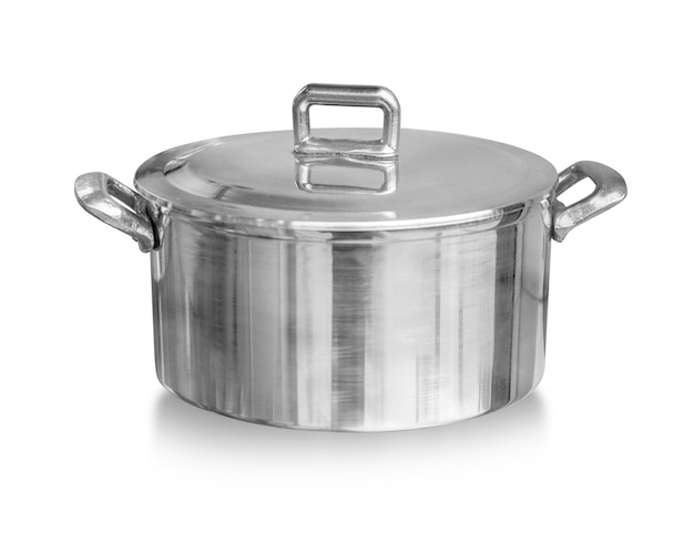 Stainless Steel pot isolated