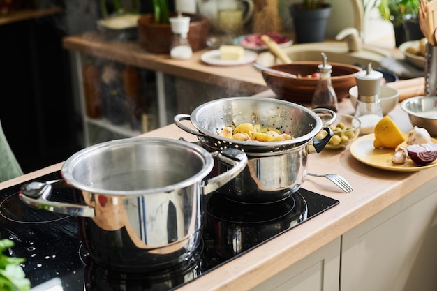 Stainless Steel Pots On Electric Cooker