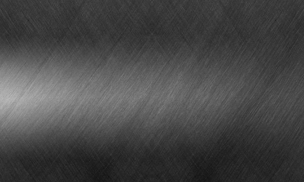 Photo stainless steel texture black