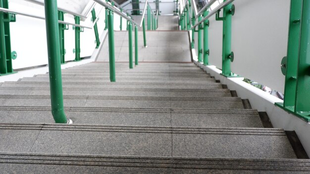 Staircase in corridor