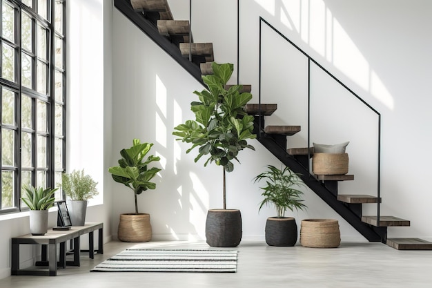 staircase in a house