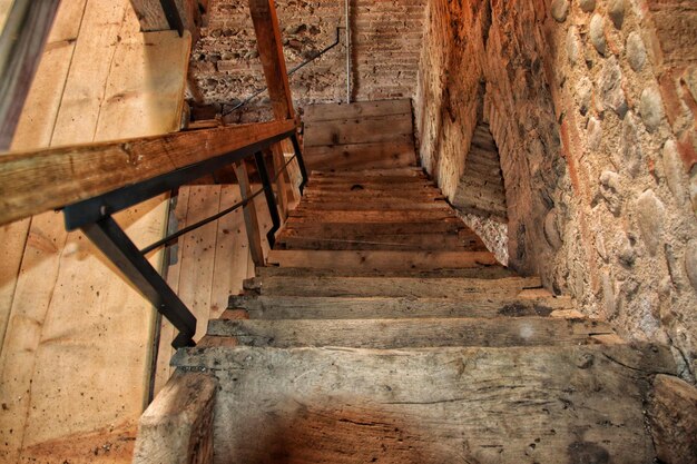 staircase in old building
