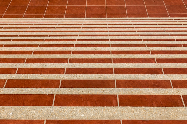 Photo staircase of red marble