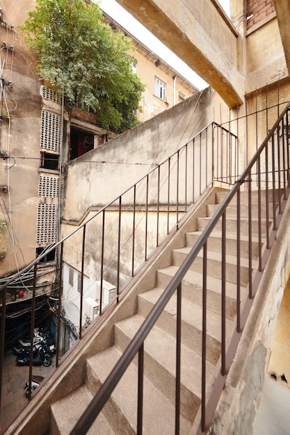 Photo staircase in residential building