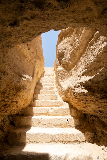 Stairs to exit to the outside of the dungeon