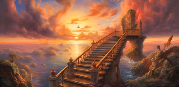 The stairs to heaven