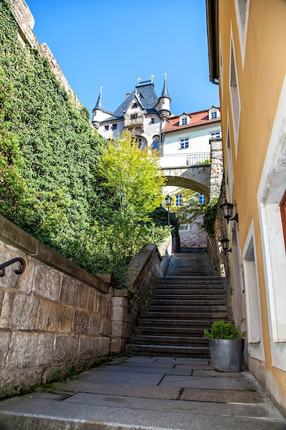 Stairs in Meissen, Saxony, Germany