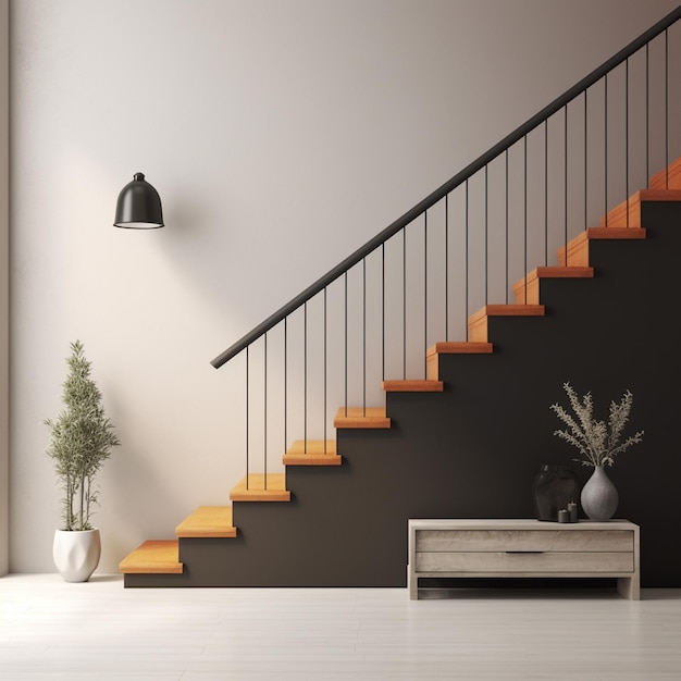 Stairs mockup