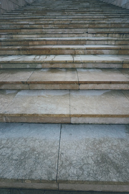 Stairs structure in the street