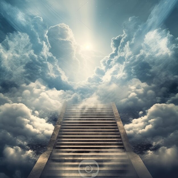 stairs towards the heavens