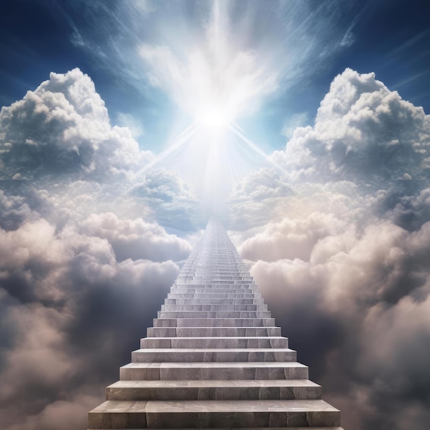 Stairway leading to heaven