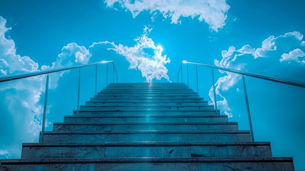 Photo stairway to the skies