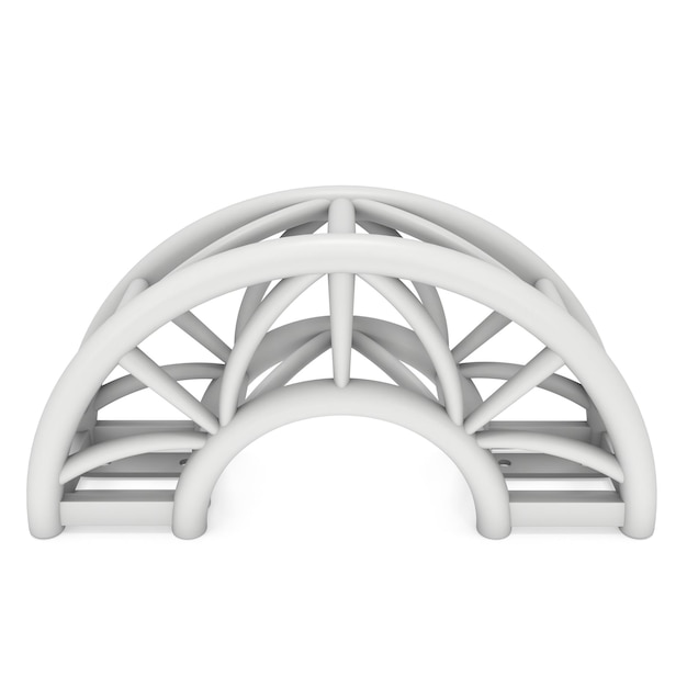 Stalen truss boogligger element