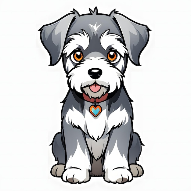 Standaard Schnauzer Clipart