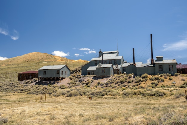 Standard Consolidated Mining Company Stamp Mill in de spookstad Bodie