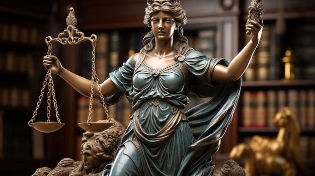 Standbeeld van Lady Justice