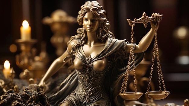 Standbeeld van Lady Justice