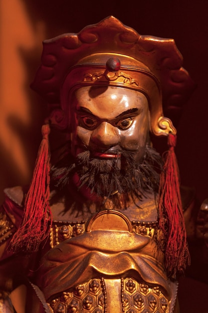 Standbeeld van Zhang Fei