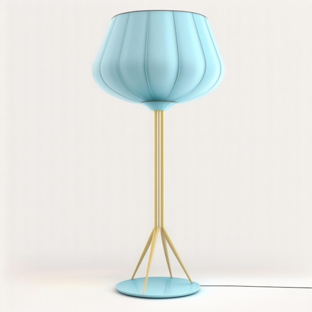 standing lamp mockup