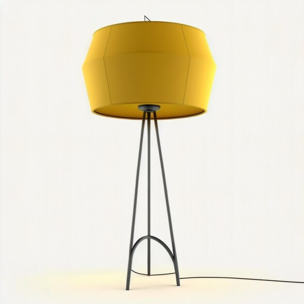 standing lamp mockup