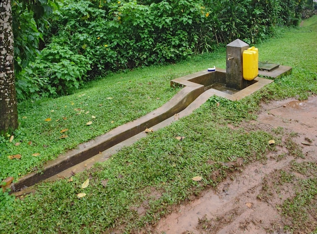 Standpipe in het Bwindi National Park