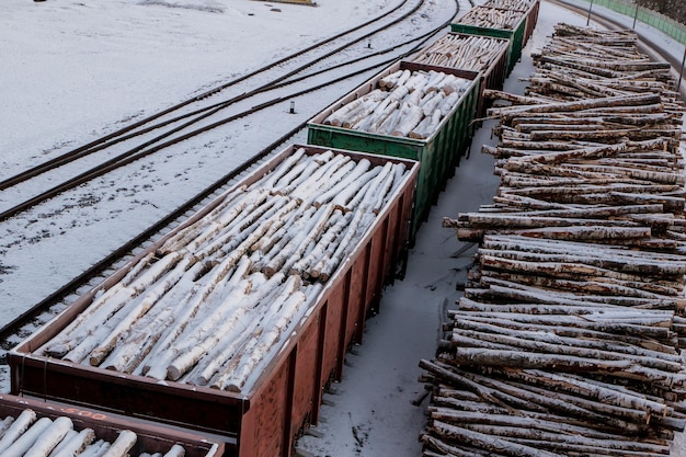 stapel hout