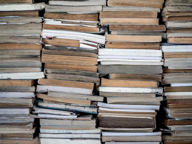 Stapel oude boeken achtergrond